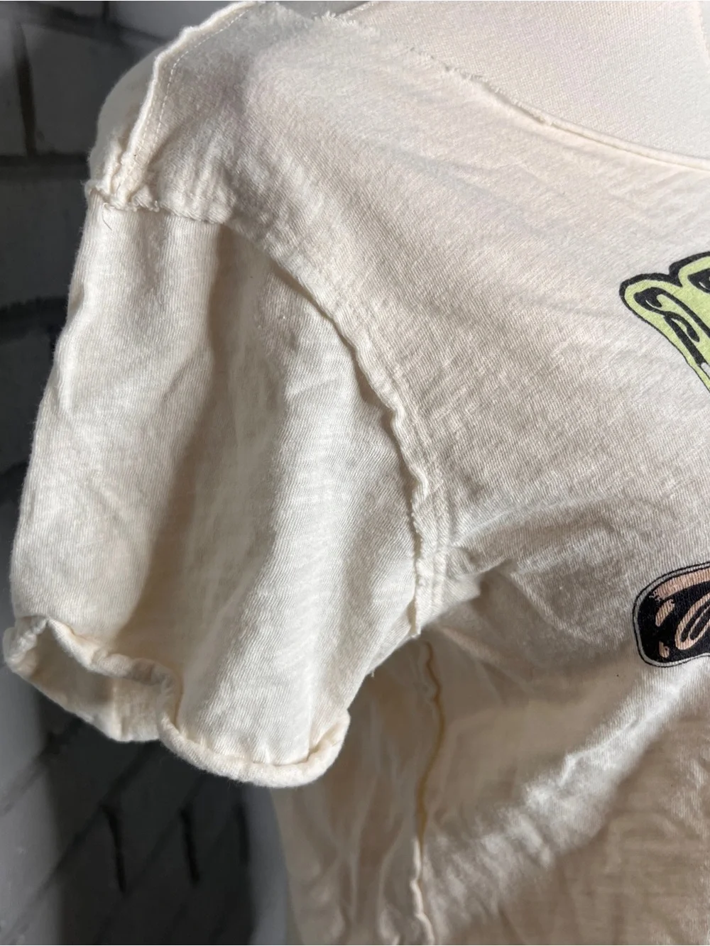 Sun Keep x Anthropologie Dreamer Raw Edge Trim Graphic Tee - Picture 6 of 12